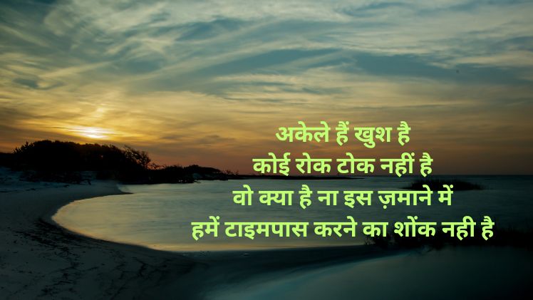 time pass shayari image