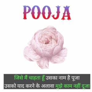 Pooja Name Shayari