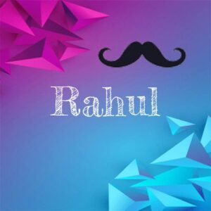 different style rahul name dp