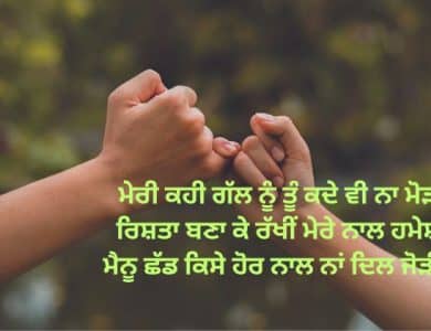 Happy Promise Day Wishes In Punjabi