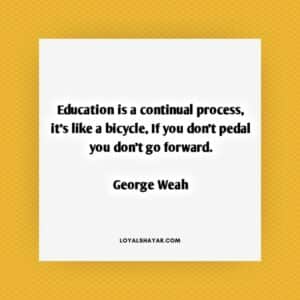 Short quotes on education