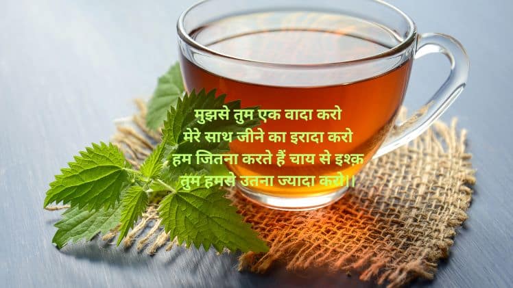 चाय पर खूबसूरत शायरी
