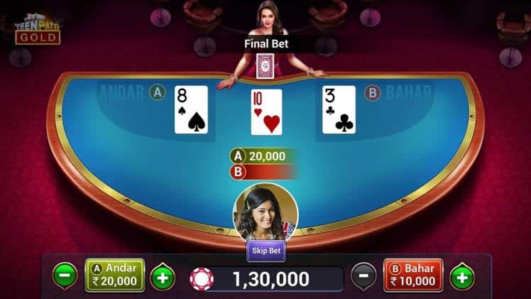 Live Casinos in India Offer Native Games Like Teen Patti and Andar Bahar
